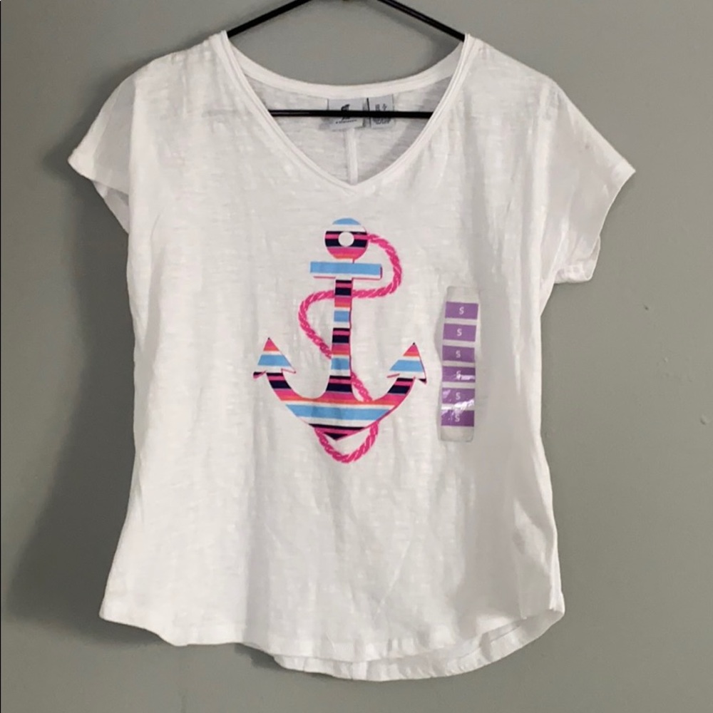Caribbean joe anchor t shirt 😍